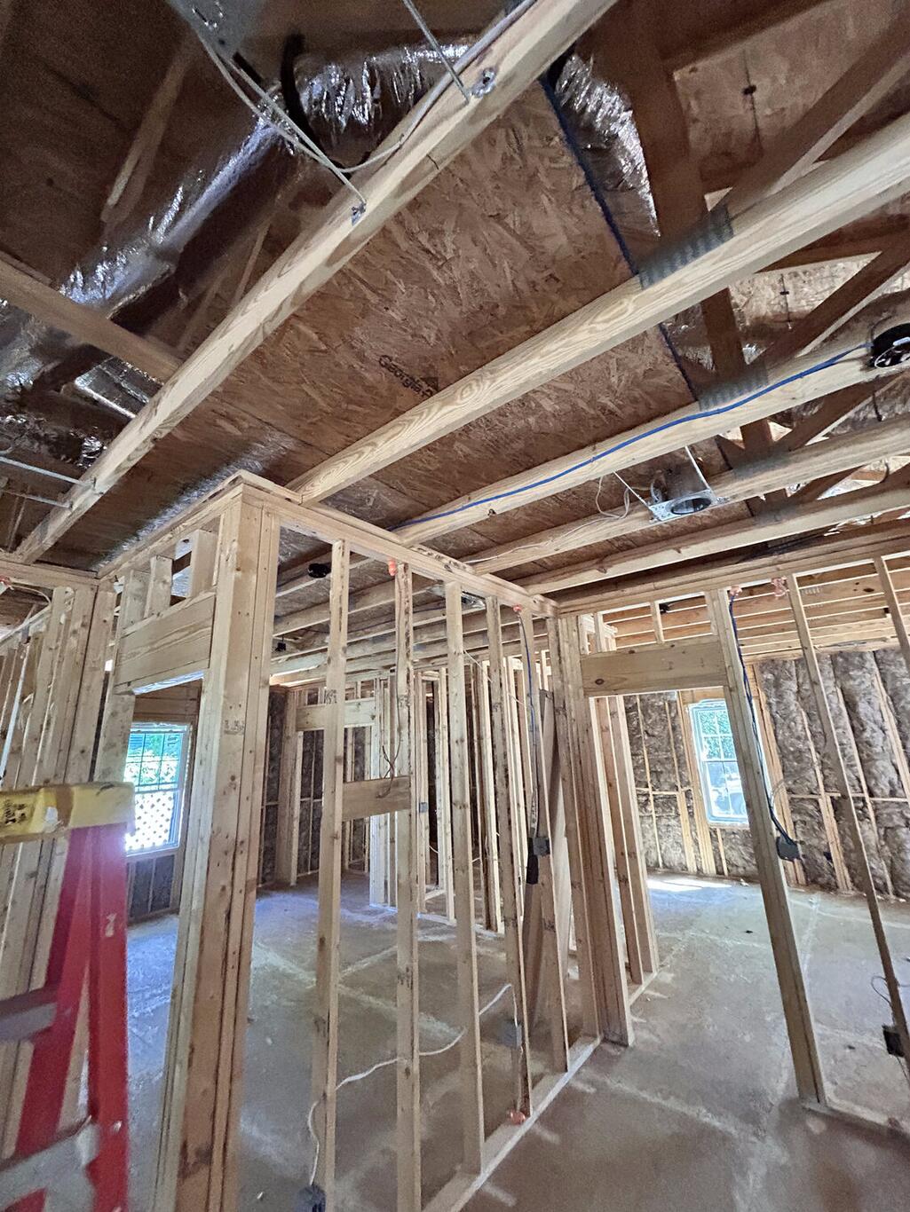 FIG new construction framing — wall framing