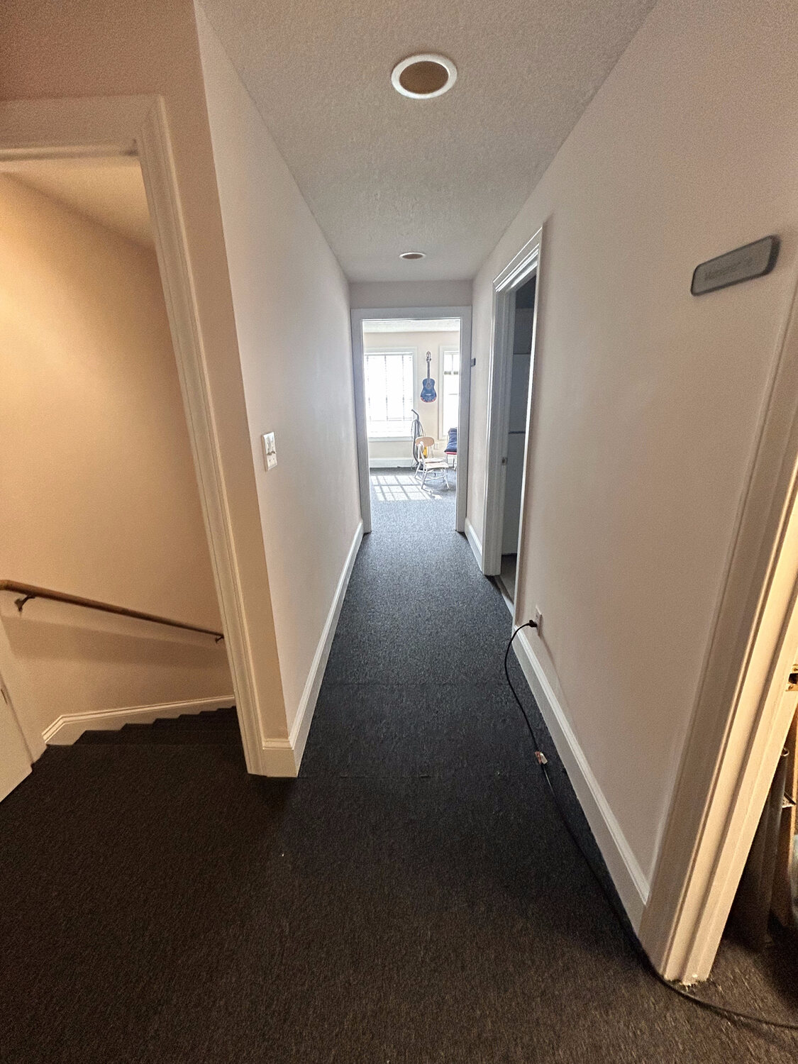 FIG interior renovation — 402 Evans, finished hallway (after)