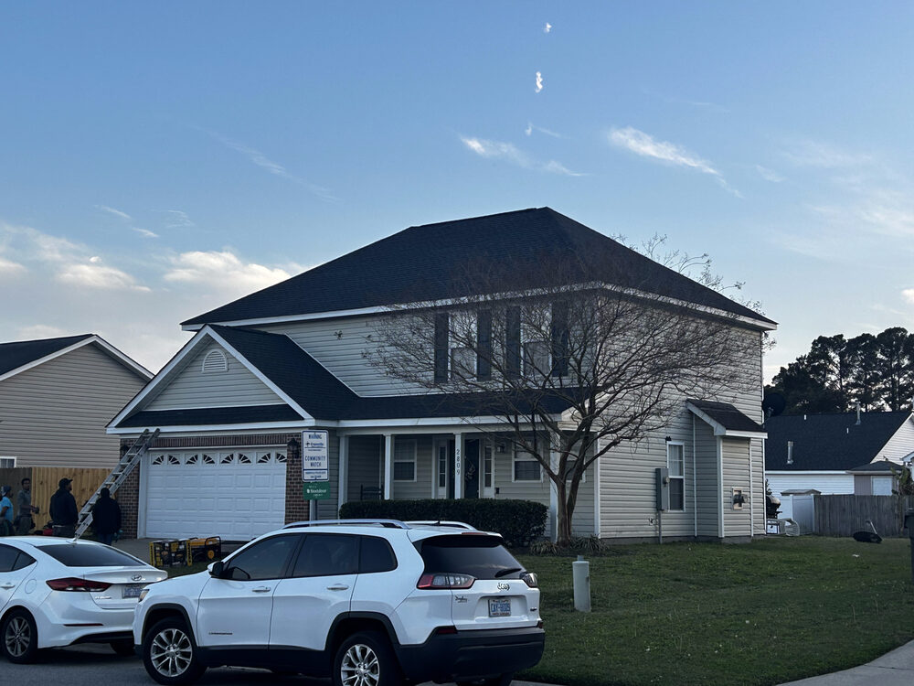 Completed FIG Roofing work