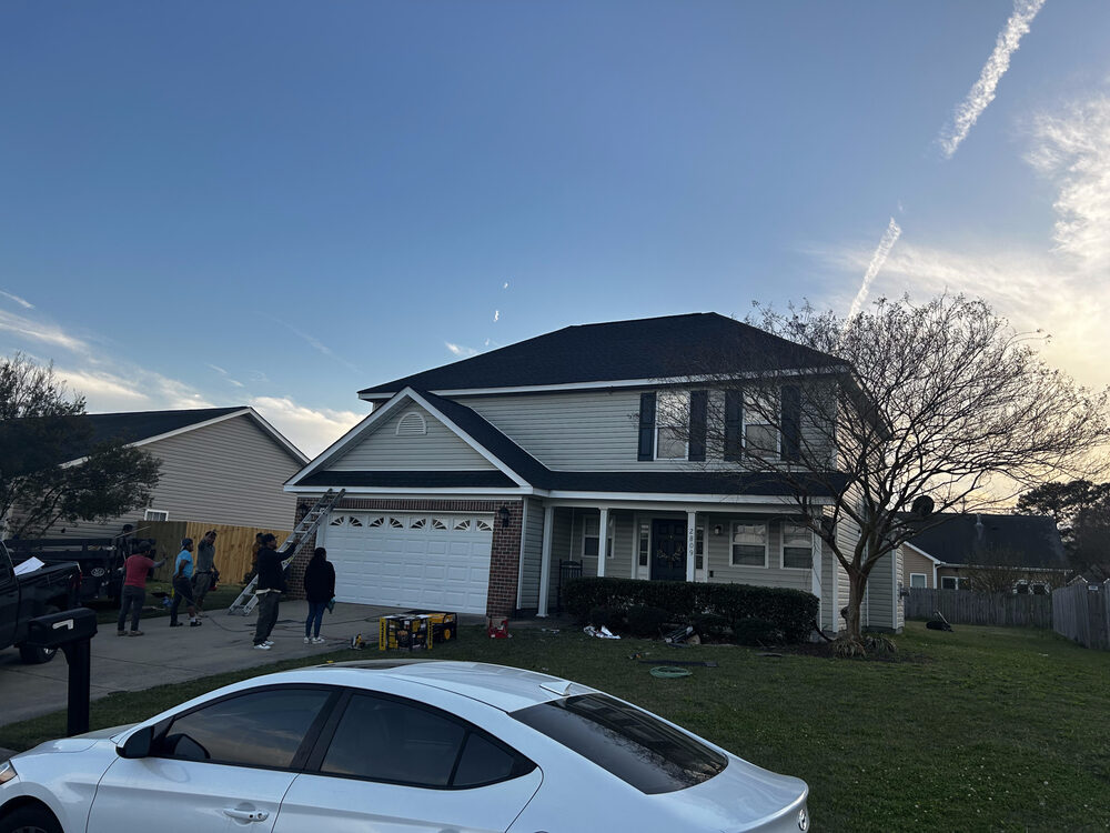 Completed FIG Roofing work