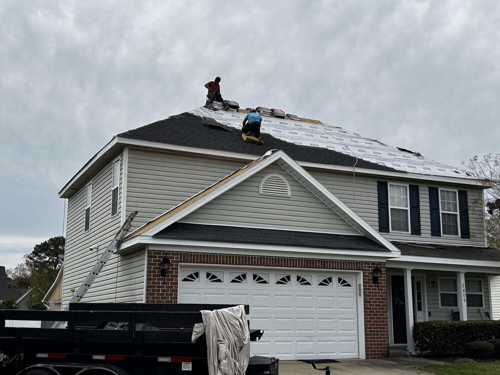 Completed FIG Roofing work